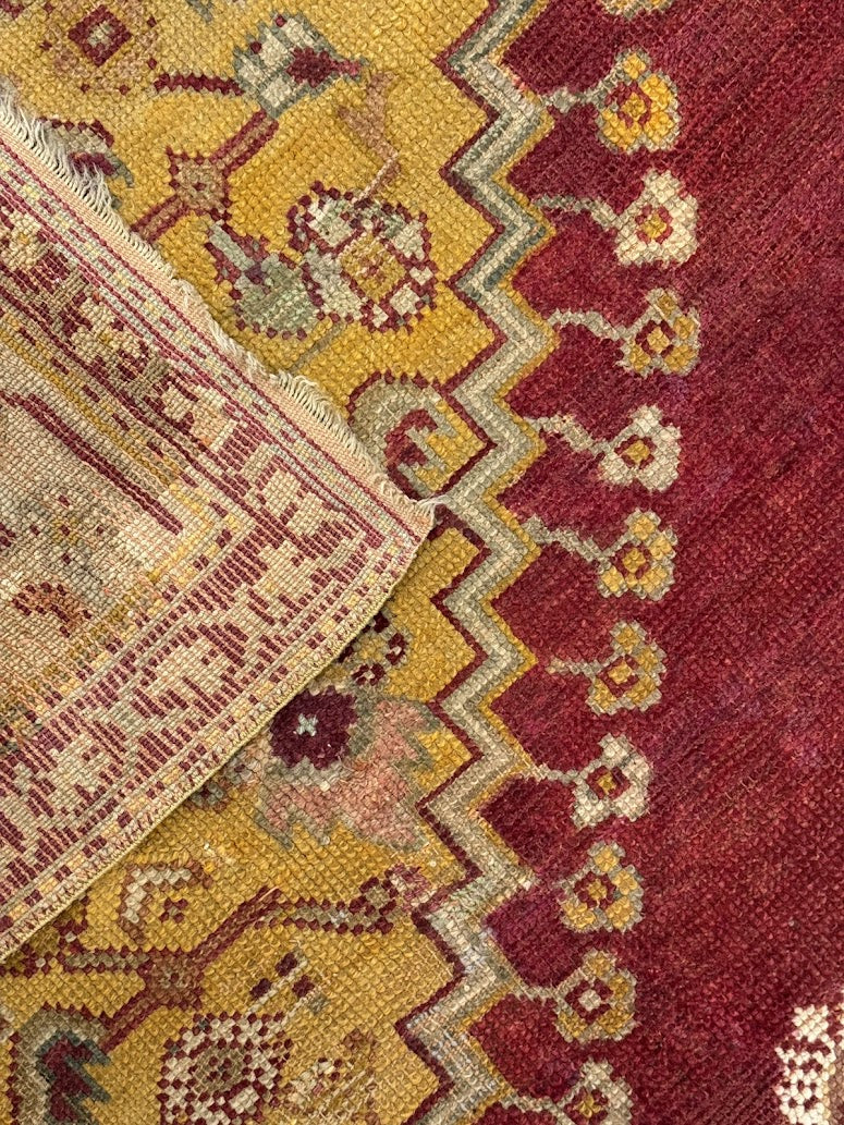 Antique Oushak | 15'4" X 19'6"