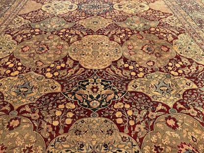 Antique Tabriz Hadji Jalili | 15'10" X 23'2"