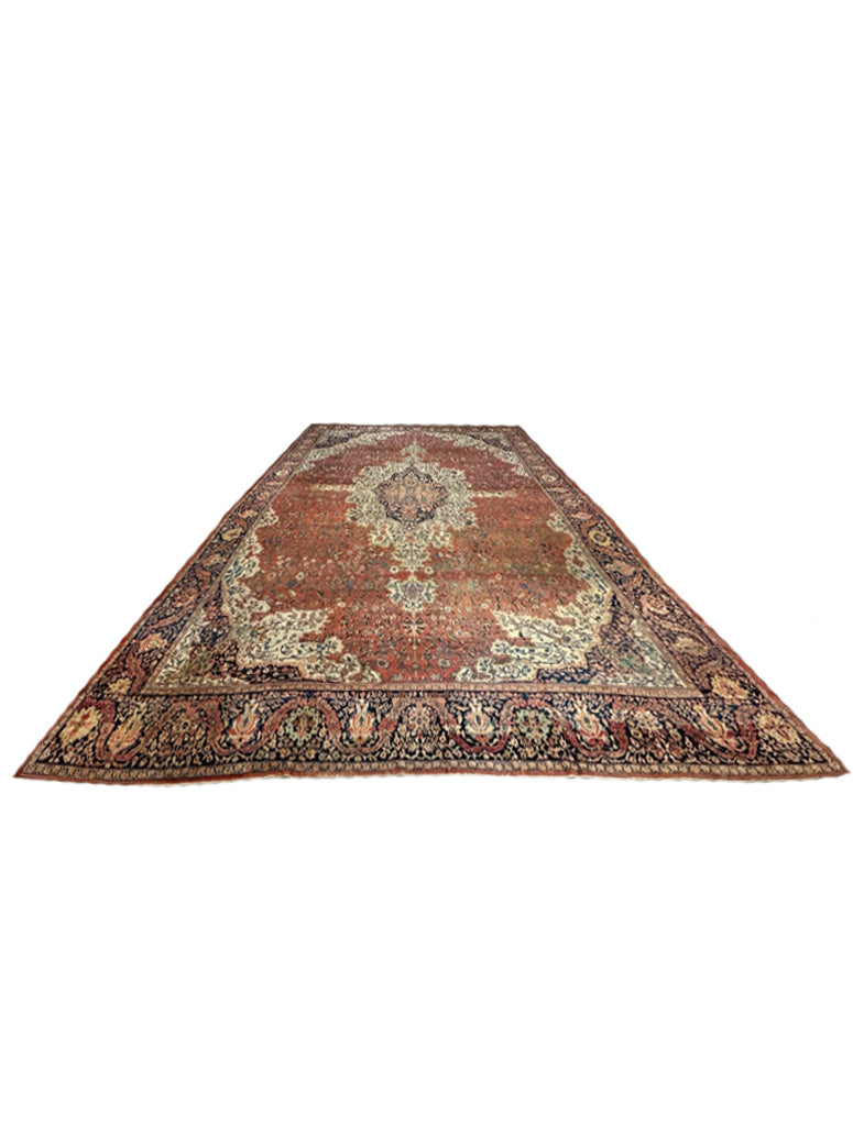 Antique Farahan Sarouk  | 14'10" X 21'4"